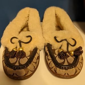 Coach Women's Fiona Tan Mocassins
